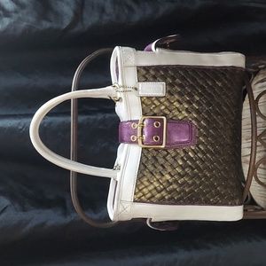 Coach boxy tote